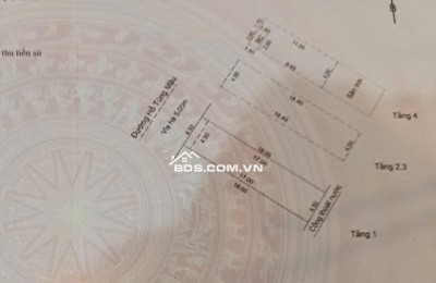 NHÀ MT ĐƯỜNG 10,5M HỒ TÙNG MẬU – 4 TẦNG – TRỤC ĐƯỜNG KINH DOANH